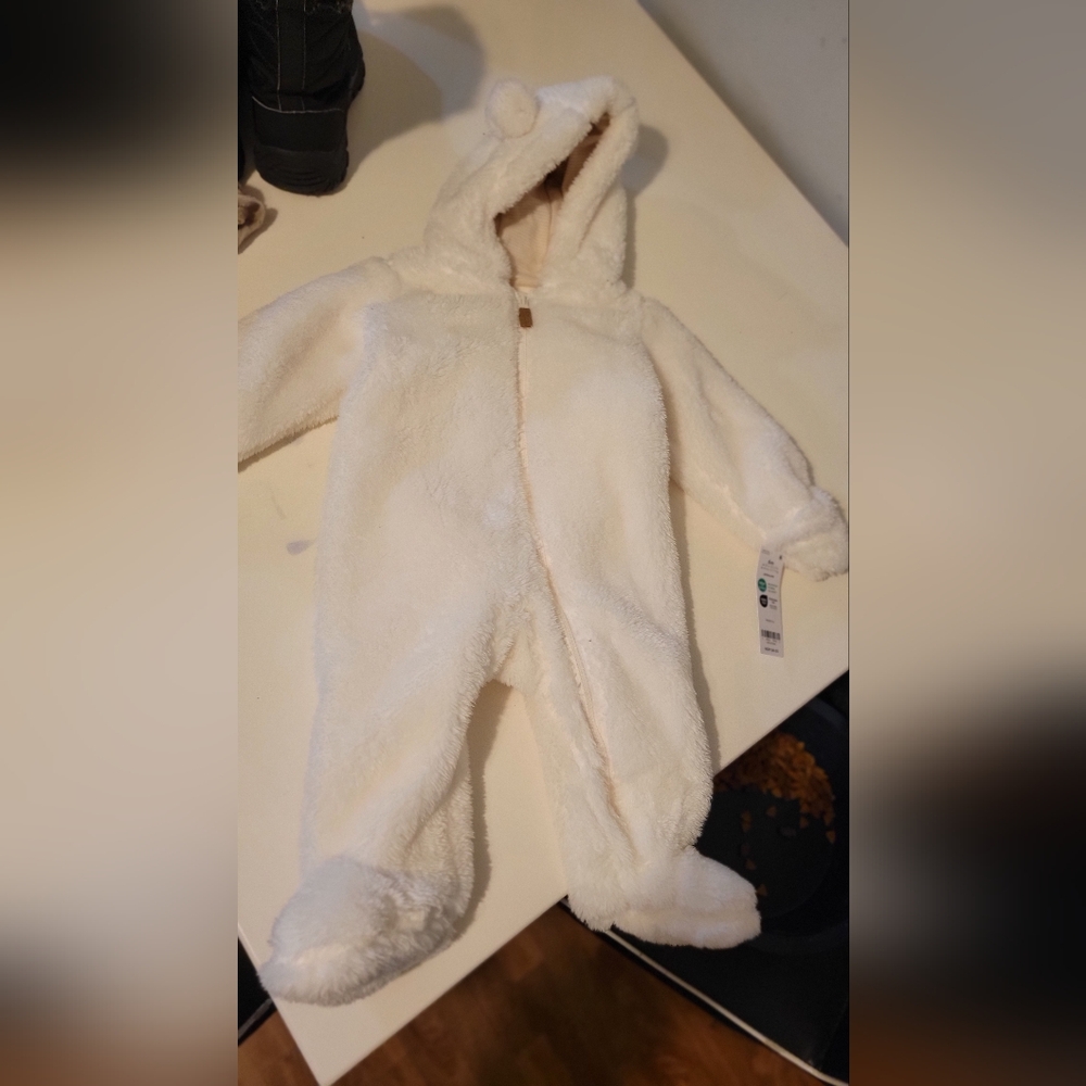 Cozy Cream Kids One Piece